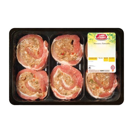 Netto 4 Cotes Echine 700G Env