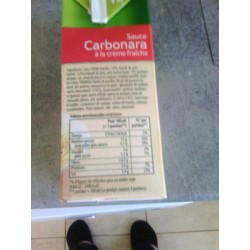 Amora Sauce Pate Carbonara Brique 40Cl