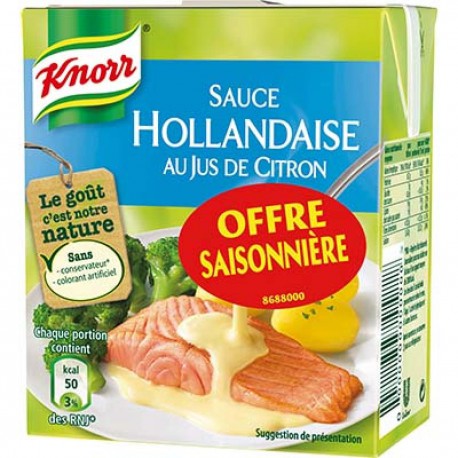 Amora Sauce Surfine Hollandais Brique 30Cl