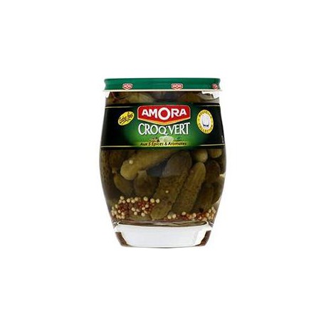 Amora Cornichon Extra Fin Verre De Table 140G