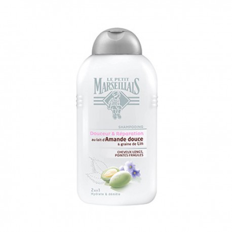 Pt Marsei.Shamp.Cheveux Longs Lin / Amande Douce 250 Ml