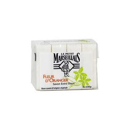 Le Petit Marseillais Savon Fleur D Oranger 4X100G