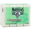 Petit Marseillais Savon Extr.De Chevrefeuille 4X100G