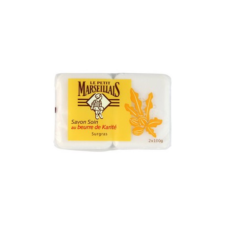 Le Petit Marseillais Savon Crème Extra Dx Surgras Karité Petit Marseillais 2X100G