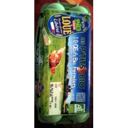Loue 10Oeufs Bio Calibre Petit