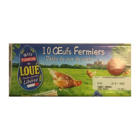 Loue 10 Oeuf Lr Ferm Cal Petit