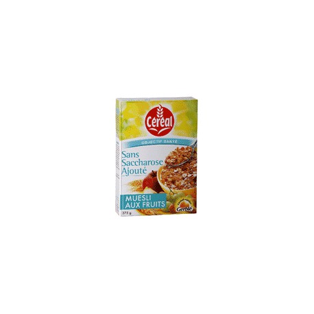 Cereal Muesli Sans Sucre 375G