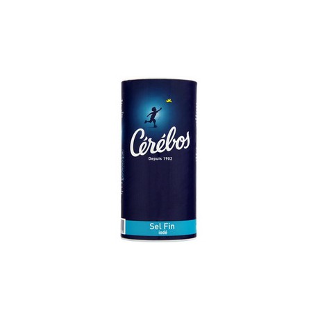 Boite Verseuse 500G Sel Fin Iode Cerebos