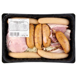 1Kg8 Choucroute Garnie S/At 4P