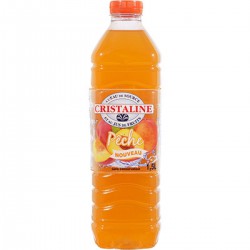 Bouteille 1,5L Eau Aromatisee Peche Cristaline