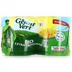 2X150G Mais Bio G.Mills Geant Vert
