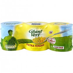 3X1/4 Mais Extra Tendre Origine Geant Vert