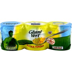 3X1/4 Mais Extra Croquant Geant Vert