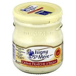 40Cl Pot Verre Creme Fraiche Aoc 40%Mg Isigny