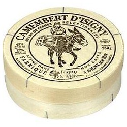 250G Camembert Pyrograve Lait Microfiltre Isigny