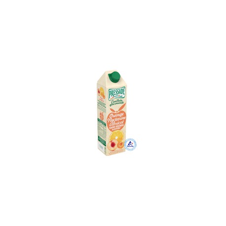 Bouteille Pet 1L Cueillette Gourmande Orande/Nectarine/Abricot Pressade