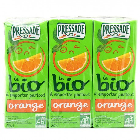 Pressade Nectar Bio Orange Brick 6X20Cl