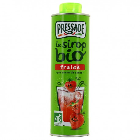 Pressade Sirop Bio Fraise 60Cl