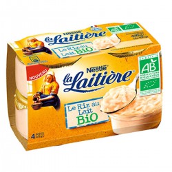Lait.Riz Lait Nat.Bio 4X100G