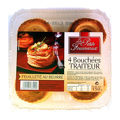 4 Bouchees Pb Blister 150G