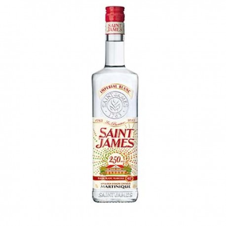 70Cl Rhum Blanc Agricole Saint James 40°