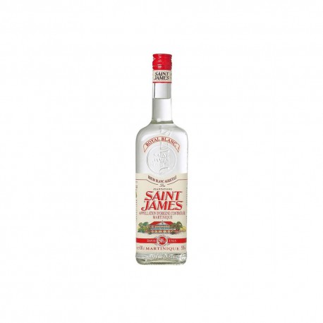 Saint James Rhum Blanc Agricole 50%V Bouteille 1L