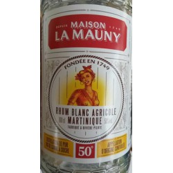 1L Rhum Blanc Agricole La Mauny 50°
