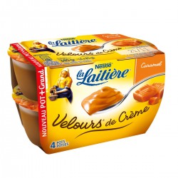 Lait.Velour De Cr.Caramel4X85G