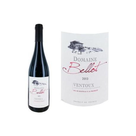 Domaine Bellot Ventoux 2014 - Vin Rouge