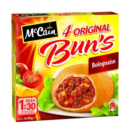 4X100G Bun S Bolognaise Mc Cain