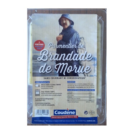 Coud Brandade Parmentier 400G