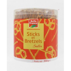 Tubo Assortiment Sticks & Bretzels 300G B.France