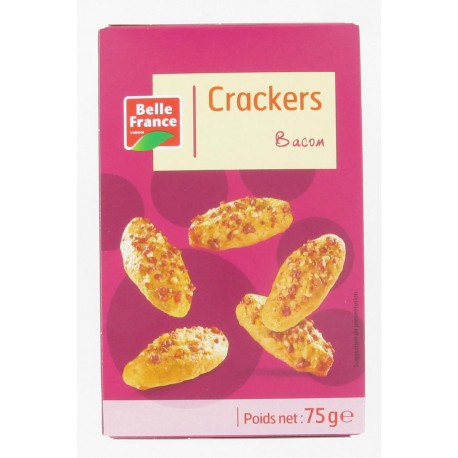 Crackers Bacon Et.75G Bf