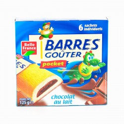 P6 Barre.Choc.Lait 125 Bf