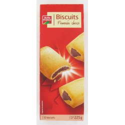 Bisc.Fourre Choco 225G Bf
