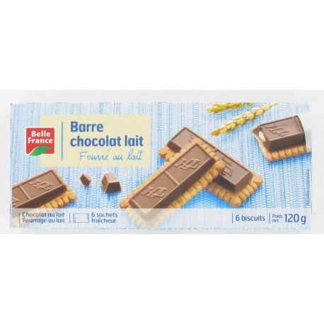 Barre Bisc.X6 Choco Lt Bf