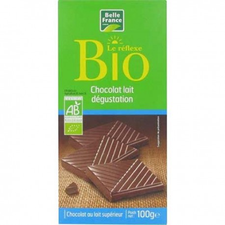 Tab.100G Lait Degustation Bio Belle France