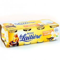 8X125G Yaourt Vanille La Laitiere