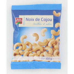 S.Noix De Cajou Gril/Sale 100G Belle France