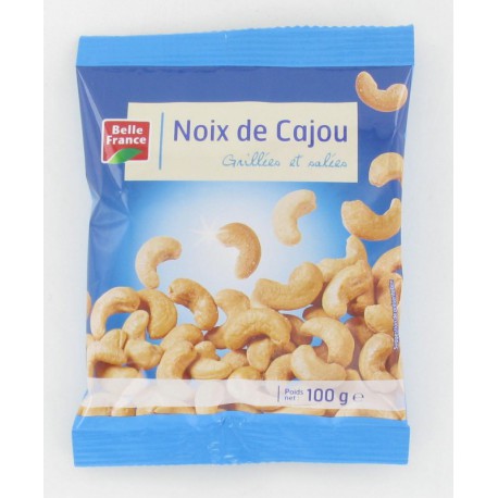 S.Noix De Cajou Gril/Sale 100G Belle France