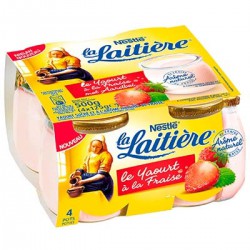Y.Laitiere Sav.Fraise X4