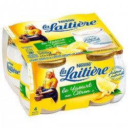 4X125G Yaourt Citron La Laitiere