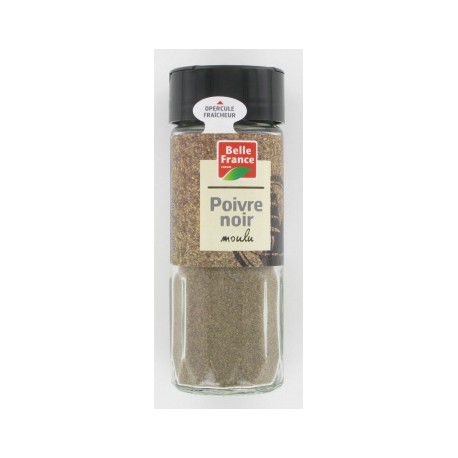 Flacon Poivre Noir Moulu 50G Belle France