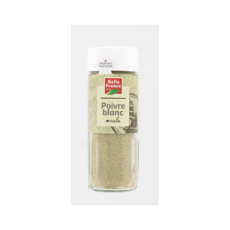 Flacon Poivre Blanc Moulu 50G Belle France