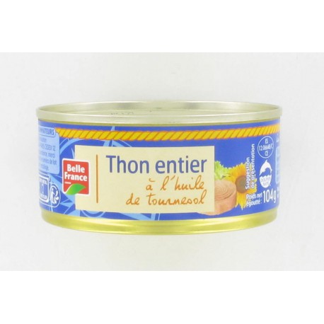 1/5 Thon Entier Listao Hl.Tournesol Belle France