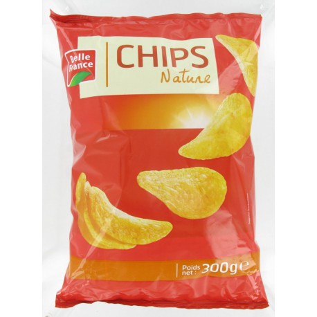 Sachets Chips Nature 300G Belle France