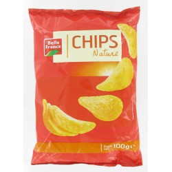 Sachet Chips Nature 100G Belle France