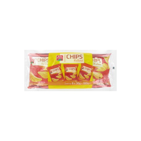 Sachet 6 Chips Nature 30G Belle France