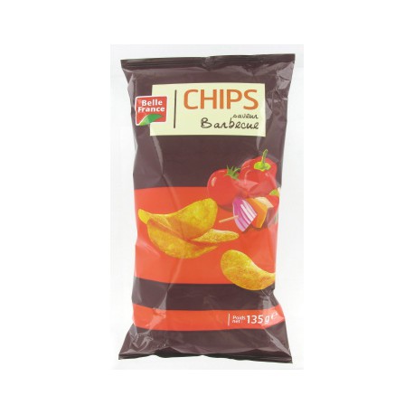 Chips Barbecue 135G Belle France