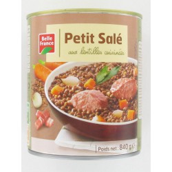 4/4 Petit Sale Lentilles Cuisinees Belle France